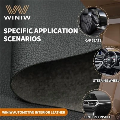 Couro sintético de microfibra para interiores automotivos